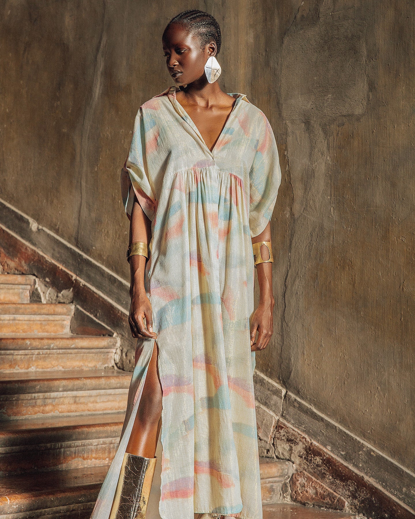 mes demoiselles gold dress | - Darelle muslim wedding dresses